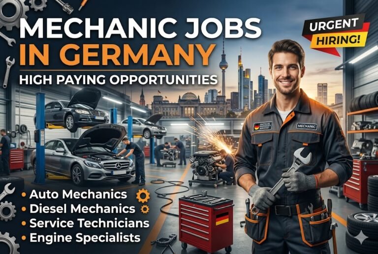 Germany Hiring Mechanics: Earn Up to €6000/Month