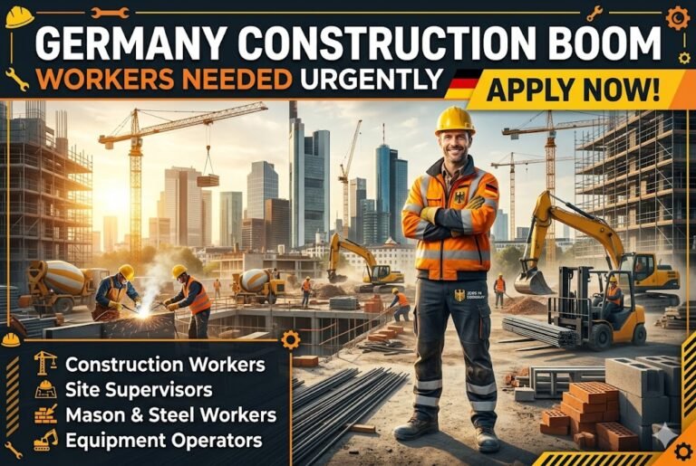 Germany Construction Boom: Workers Needed Urgently