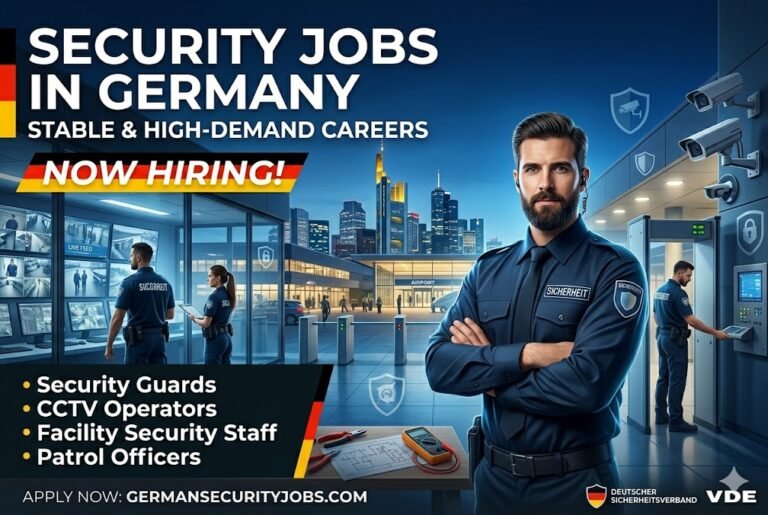 Security Jobs in Germany: High-Demand Roles with Good Salary