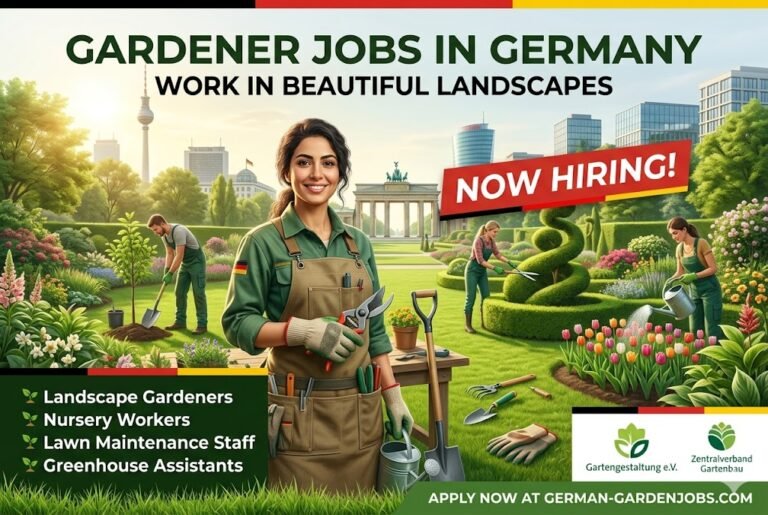 Gardener Jobs in Germany: High-Demand Opportunities in Landscaping