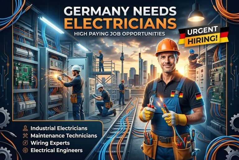 Germany Needs Electricians – High Salary Jobs Open