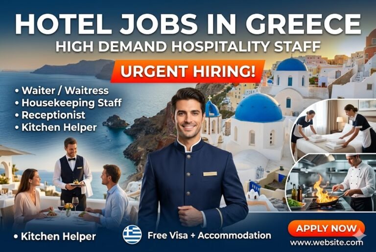 Hotel Jobs in Greece: Work in Europe’s Top Tourist Destinations