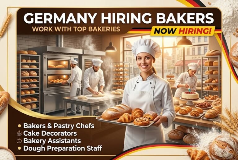 Germany Hiring Bakers – Jobs for Skilled & Freshers