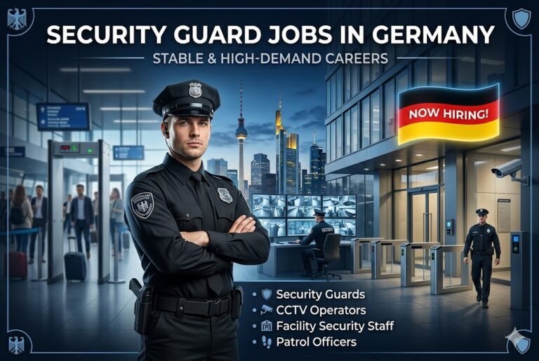 Security Guard Jobs Open in Germany – Apply Today