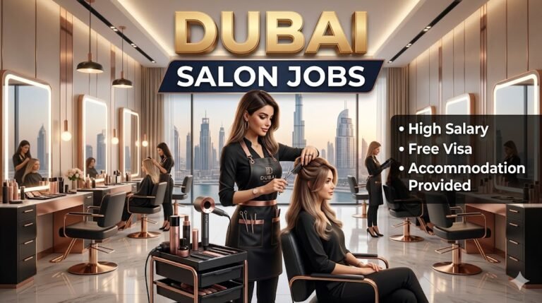 Salon Jobs in Dubai 2026 (AED 2,000–5,000 Salary + Tips + Visa) – Apply for Beauty Staff Roles