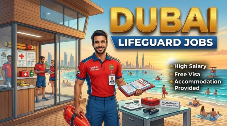 Lifeguard Jobs in Dubai 2026 (AED 2,500–4,500 Salary + Visa Assistance) – Waterpark, Beach & Hotel Hiring
