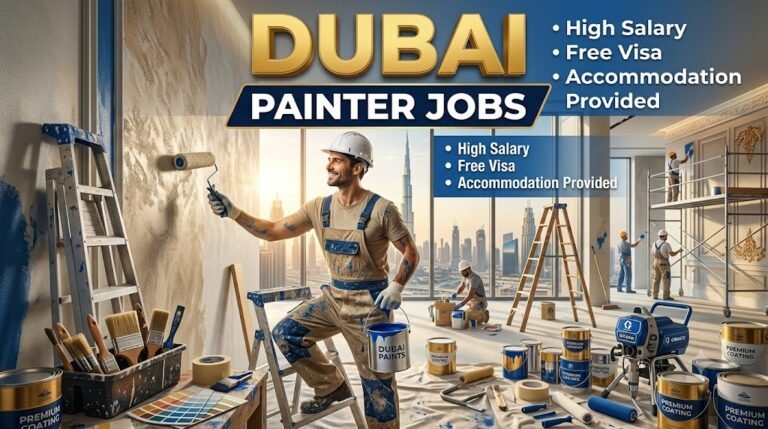 Dubai Painter Jobs (Free Visa + Accommodation) – Hiring Now