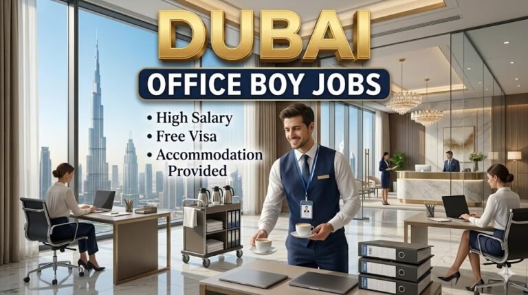 Office Boy Jobs in Dubai 2026 – Salary, Duties & Application Process