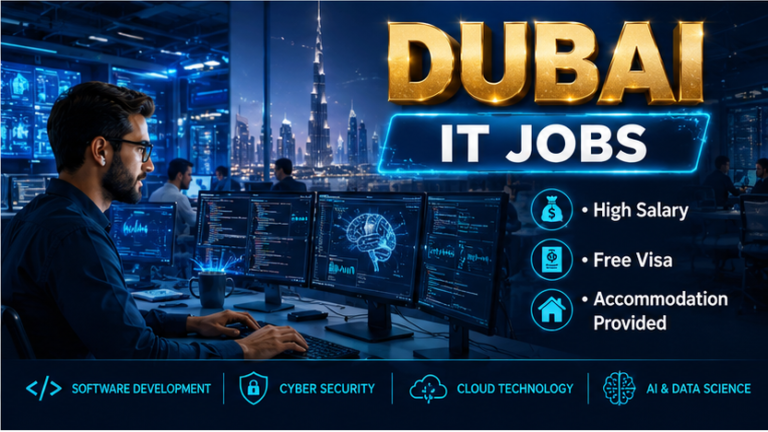 IT Jobs in Dubai 2026 (AED 5,000–15,000 Salary + Free Visa) – Hiring Tech Professionals Now