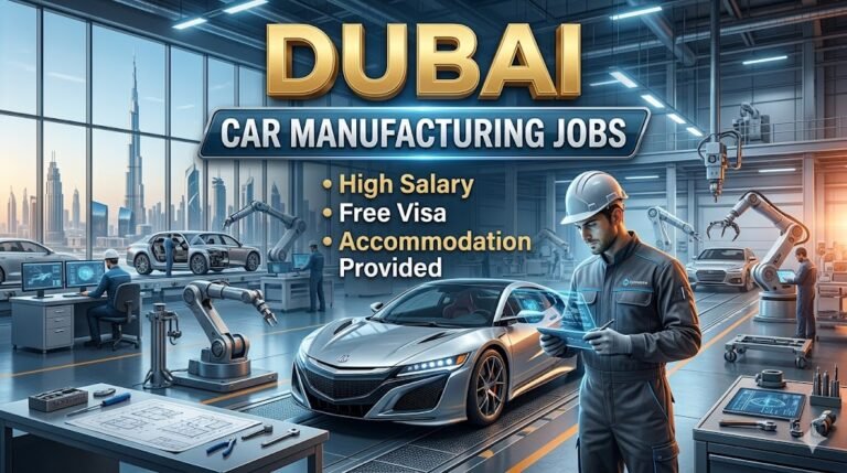 Dubai Car Manufacturing Jobs 2026 – Factory Workers & Technicians Hiring Now