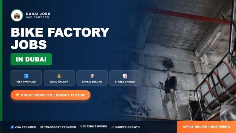 Bicycle & Motorcycle Factory Jobs in Dubai – Apply Today