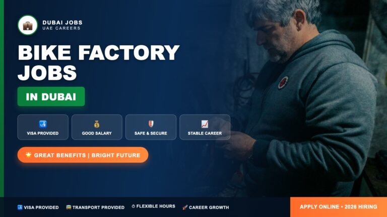 Dubai Bike Factory Jobs – Production & Assembly Roles Available