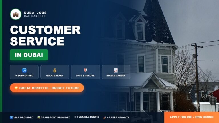 Dubai Call Center Jobs 2026 – Customer Service & Telecaller Vacancies (AED 3,000–7,000 + Visa Provided)