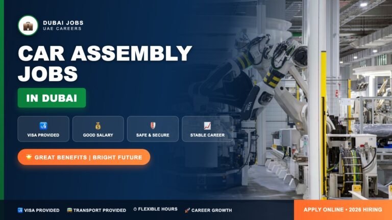 Car Assembly Line Jobs in Dubai – Freshers Welcome
