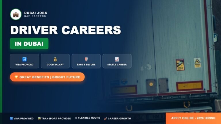 Driver Careers in Dubai: Salary, License Requirements & Benefits